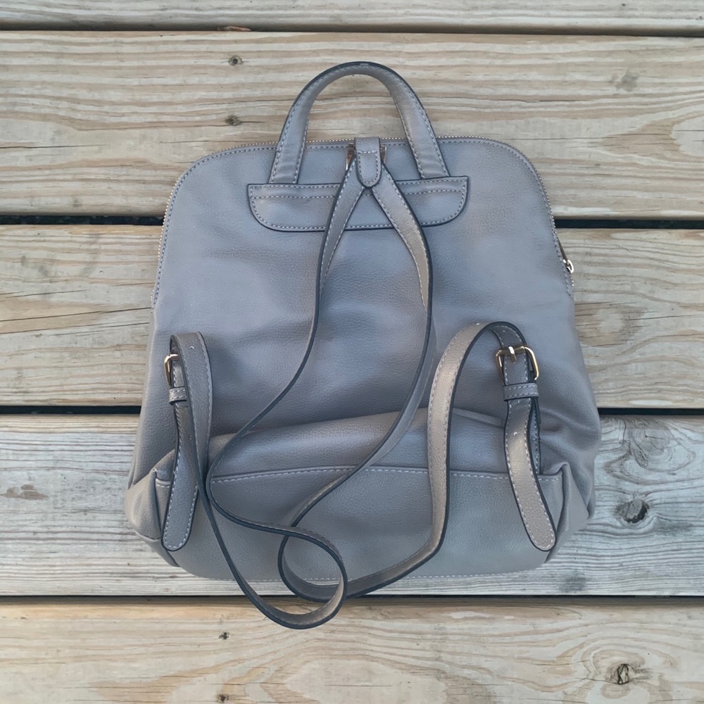 Leather backpack-purse - Picture 2 of 2